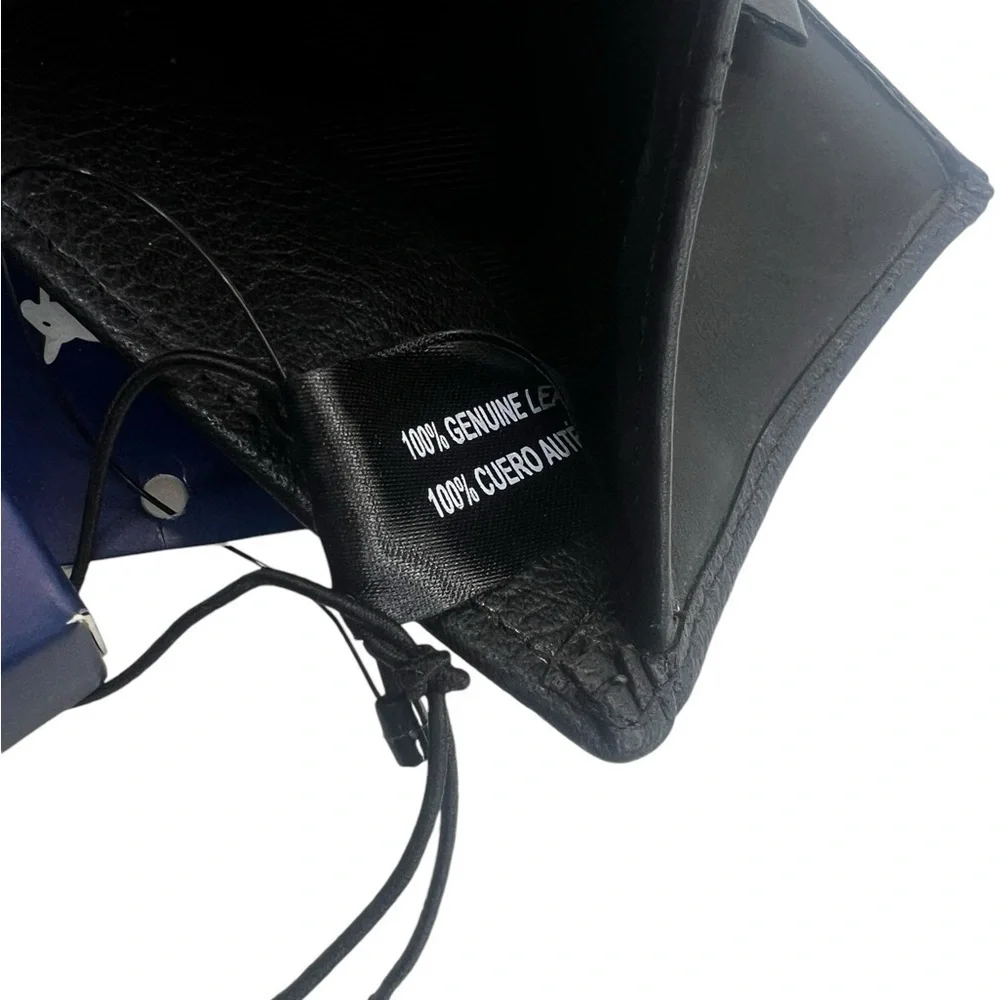 Kangol Men’s Black Genuine Leather Wallet